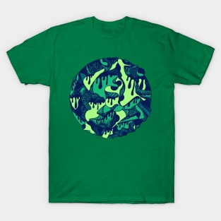 Ngreen Circle of Drip T-Shirt